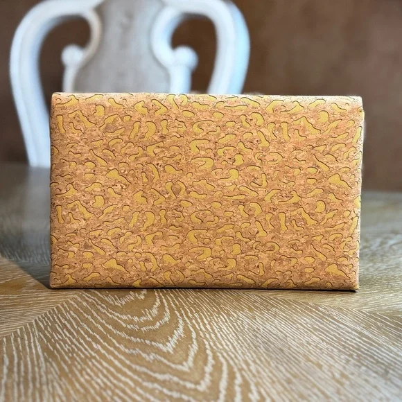 Sondra Roberts Cork Envelope Clutch - Picture 3 of 10